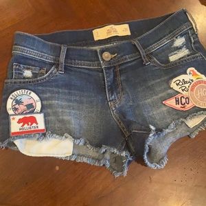 Hollister cut off shorts